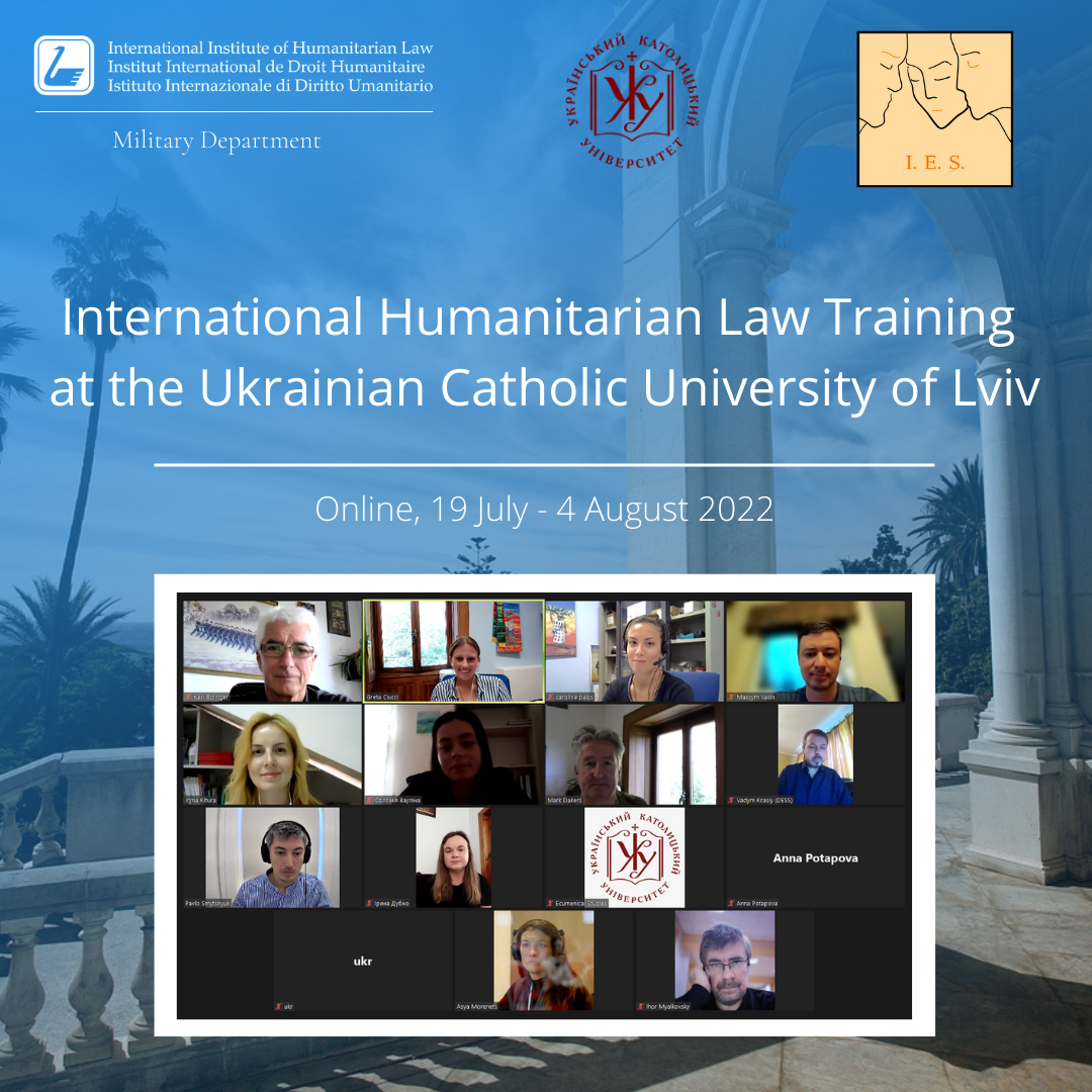 International Humanitarian Law Training at the Ukrainian Catholic University of Lviv