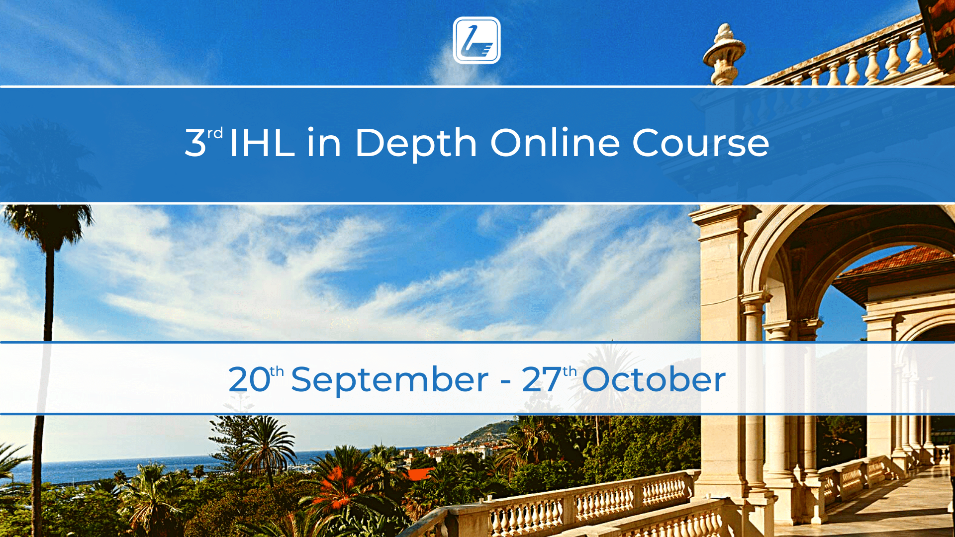 3<sup>rd</sup> IHL in Depth Online Course – Registration is open!