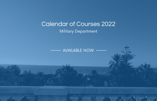 Military Department – Calendar of Courses for 2022 is now available
