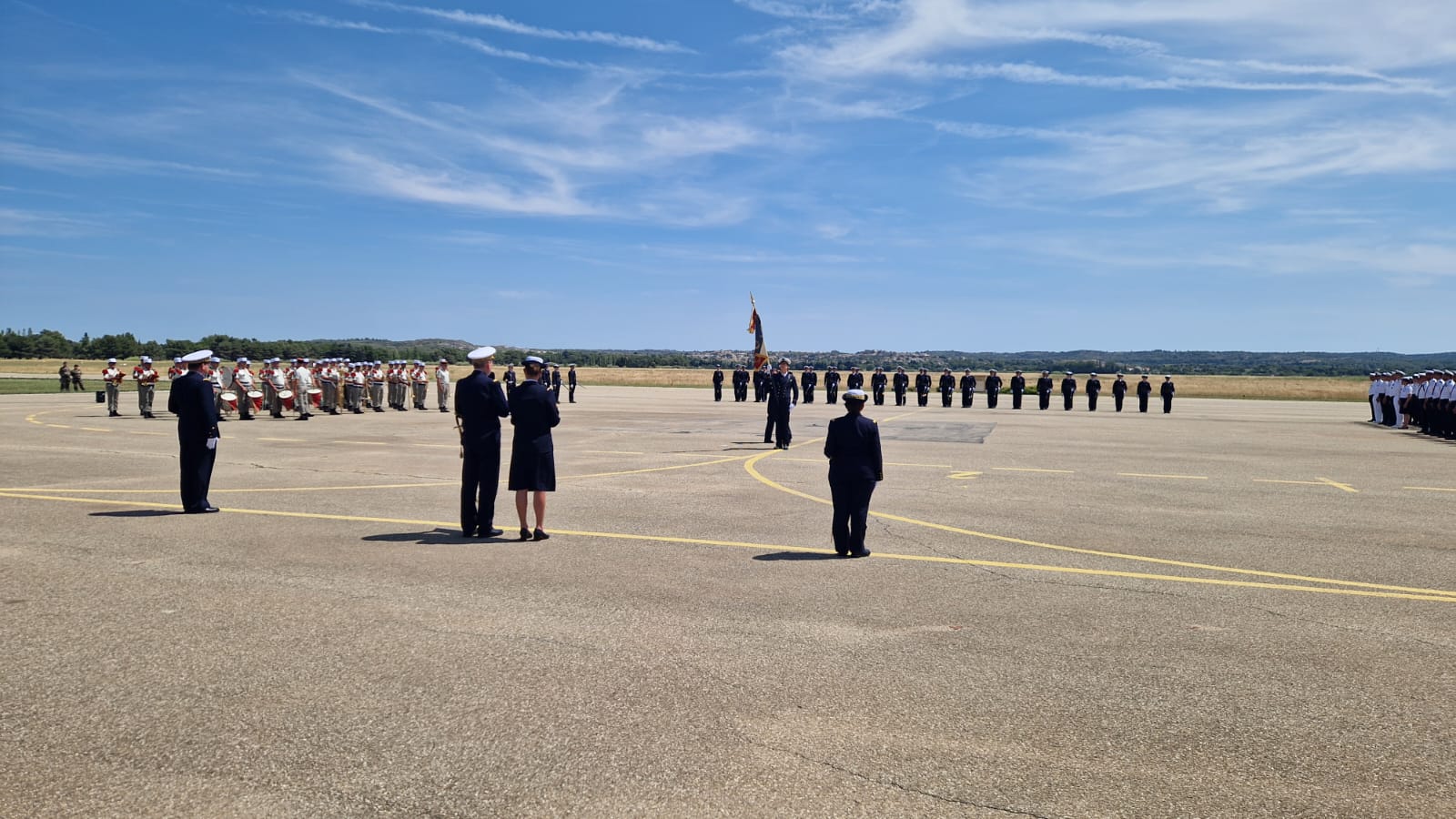 The Institute at the command ceremony of the Commissioners’ Corps of the French Armed Forces